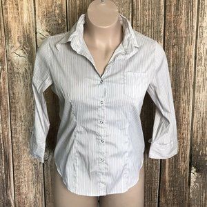 She's Cool Women's Button Down Shirt ~ Sz 1X ~ Pin